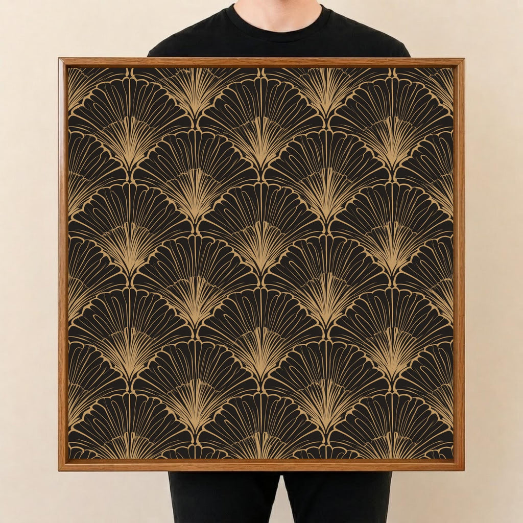 Square Serving Tray, Art Deco Tray, Black Gold Ottoman Tray, Coffee Table Tray, Handmade Resin Wood Tray, Luxury Modern Home Decor Accent